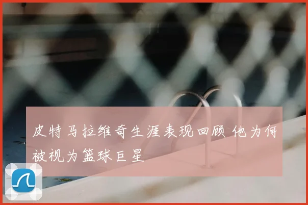 皮特马拉维奇生涯表现回顾 他为何被视为篮球巨星